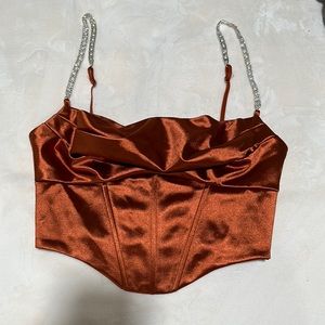 Corset crop top